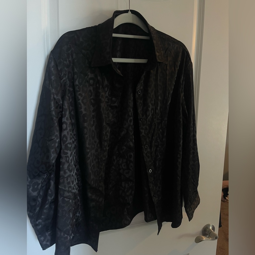 Shein button up